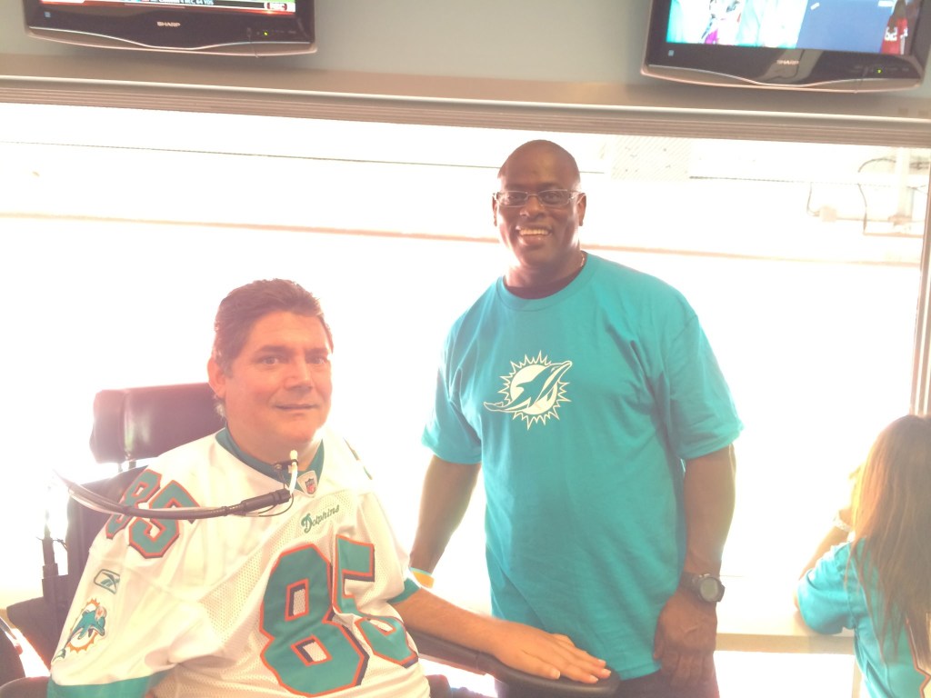 Marc Buoniconti on the field