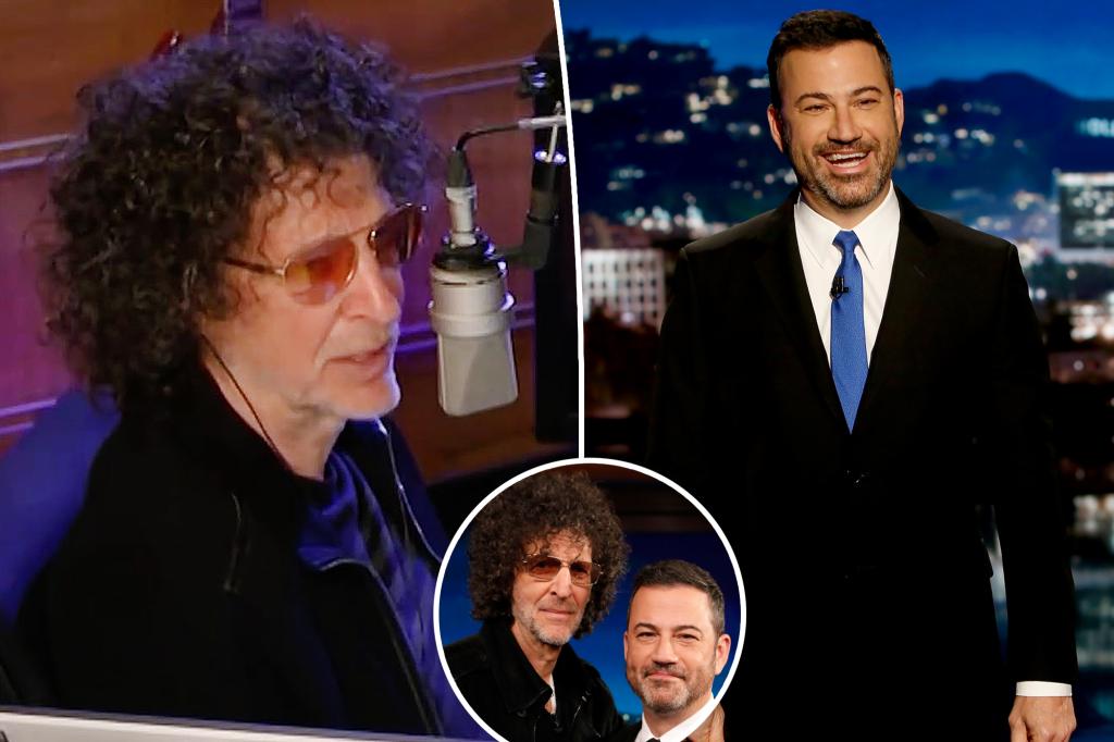 Howard Stern slams ABC for suspending Jimmy Kimmel over Charlie Kirk remarks