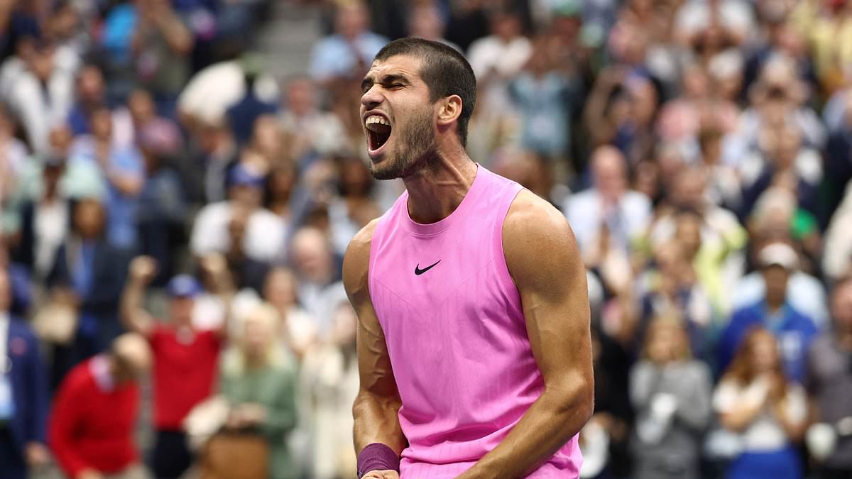 Crowds and increased security outside Arthur Ashe Stadium