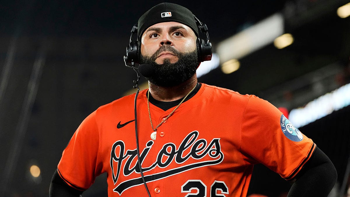 Emmanuel Rivera after the walk-off hit