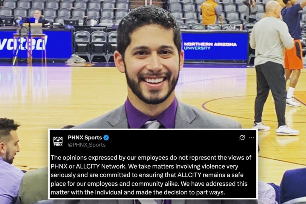 Suns beat reporter fired after controversial social posts about Charlie Kirk shooting