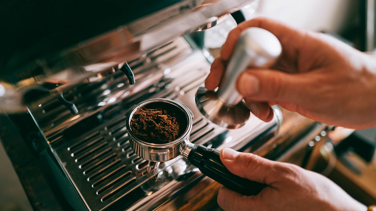 Espresso machine at home