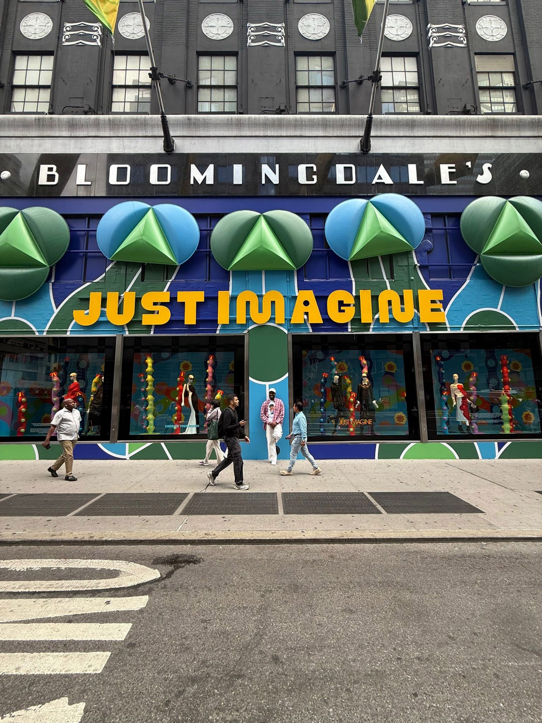 Yinka Ilori turns Bloomingdale’s 59th Street into a blooming wonderland for fall
