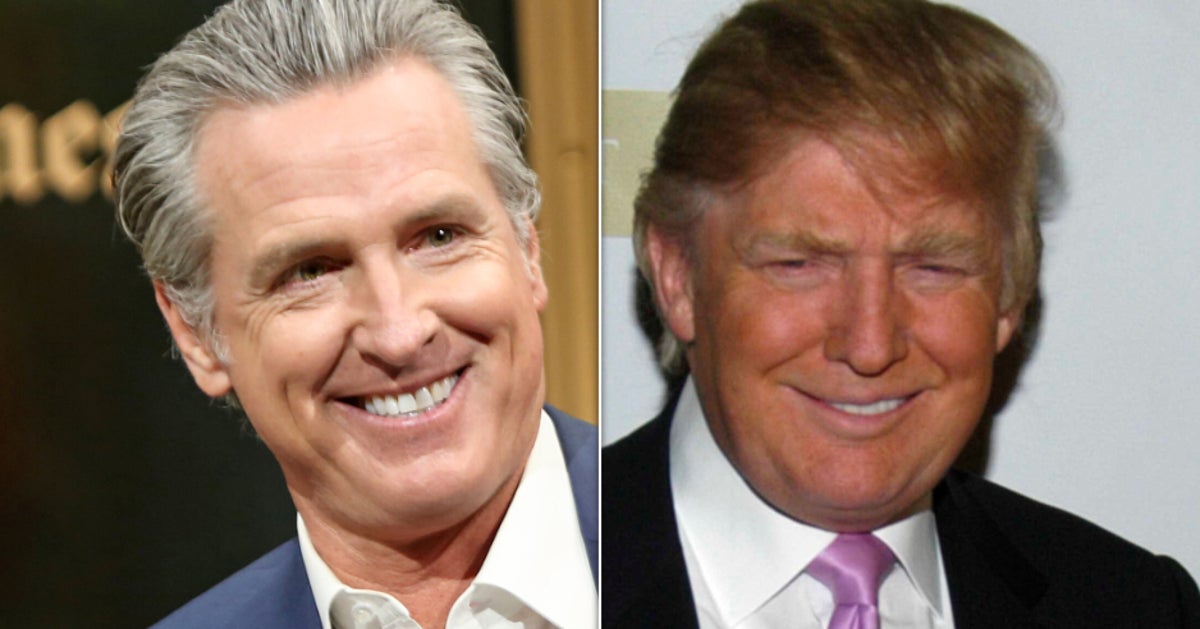 Newsom taunts Trump vodka revival as Trump brand signals comeback