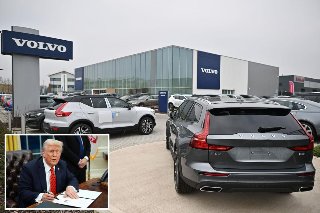 Volvo to add new hybrid model produced in US as tariffs pressure auto supply chains