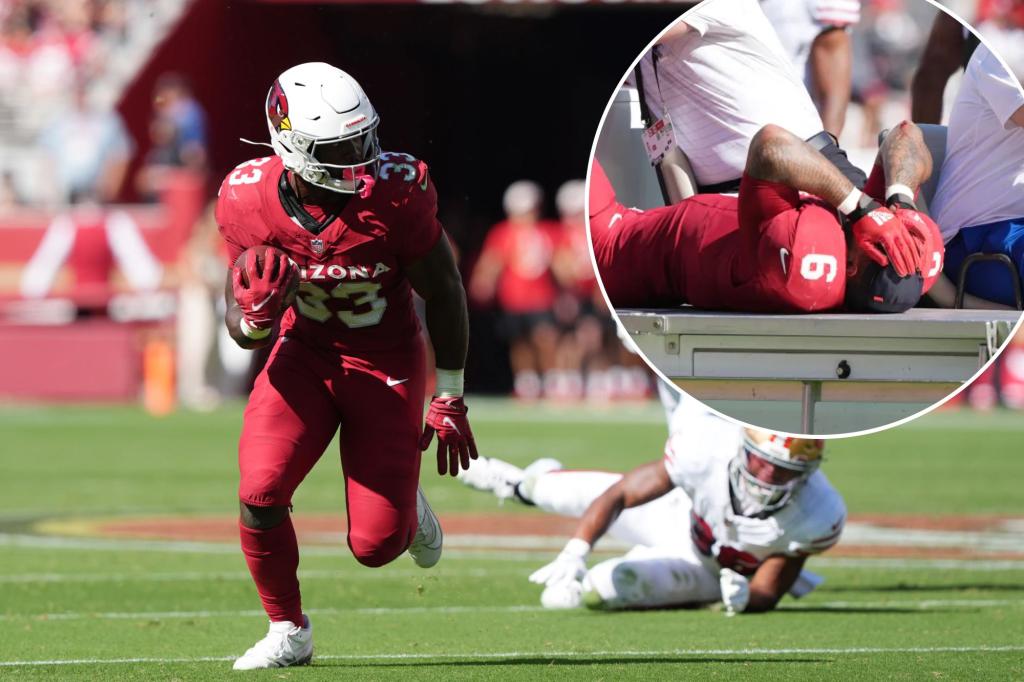 Trey Benson could be fantasy football rose after James Conner injury