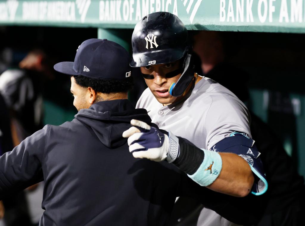 Aaron Judge to Return to Right Field Monday After Three-Game DH Stretch at Fenway
