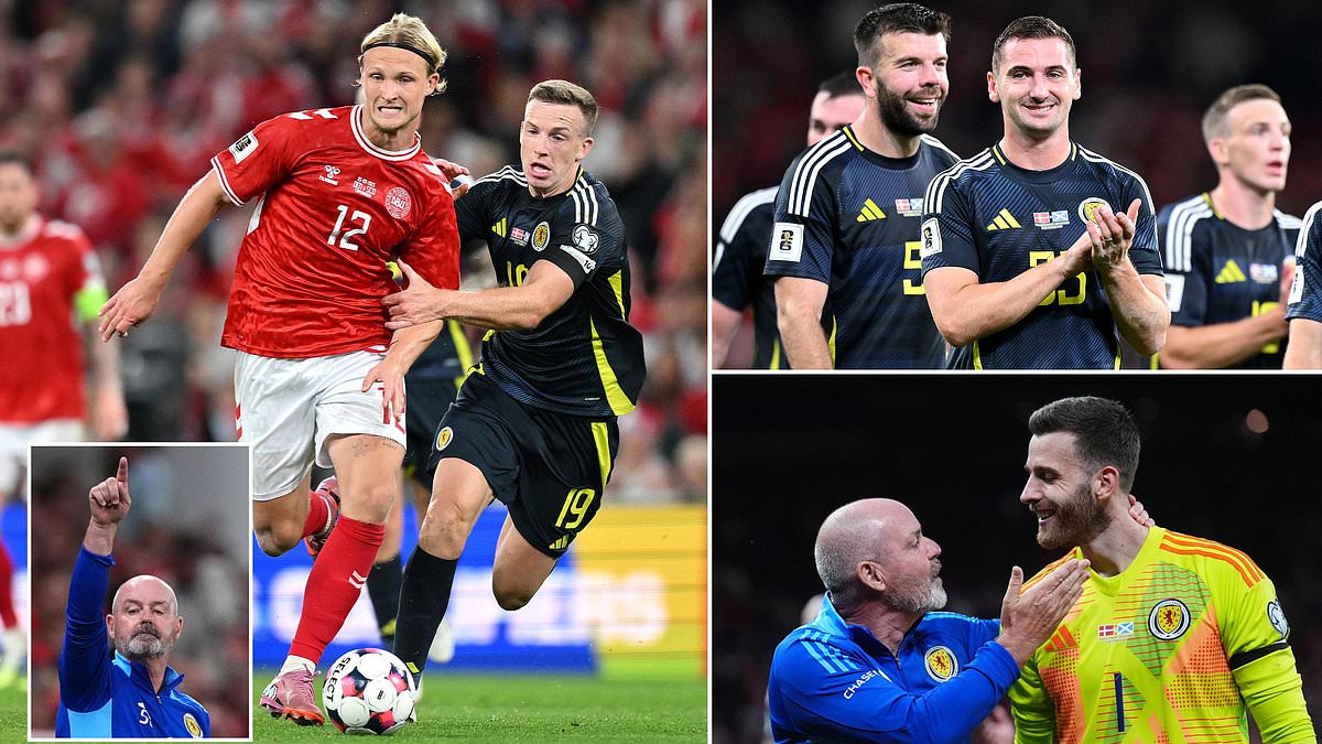 Scotland hold Group favourites Denmark to goalless draw in Copenhagen