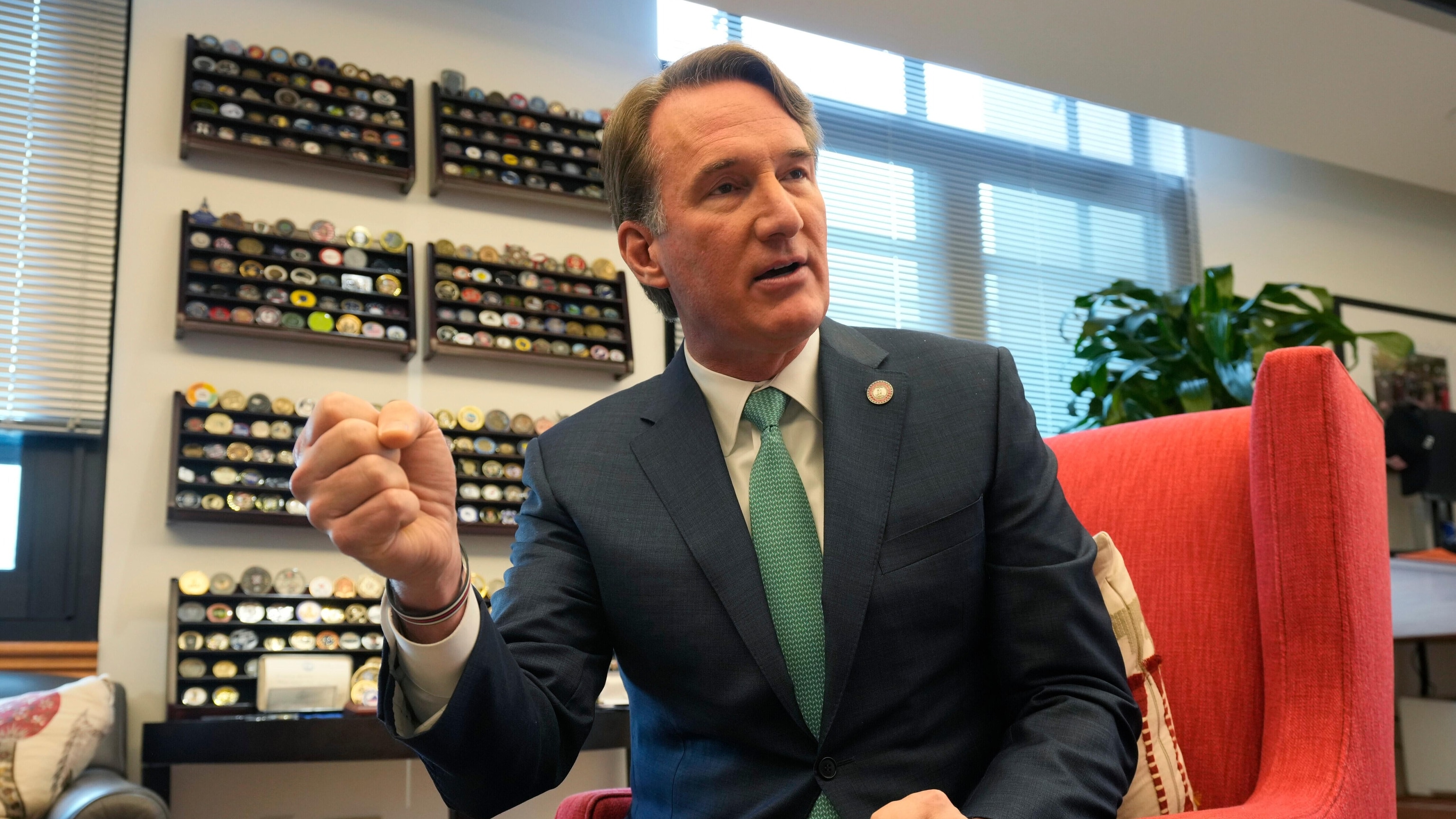 Youngkin stays quiet on next move as Virginia governor weighs future