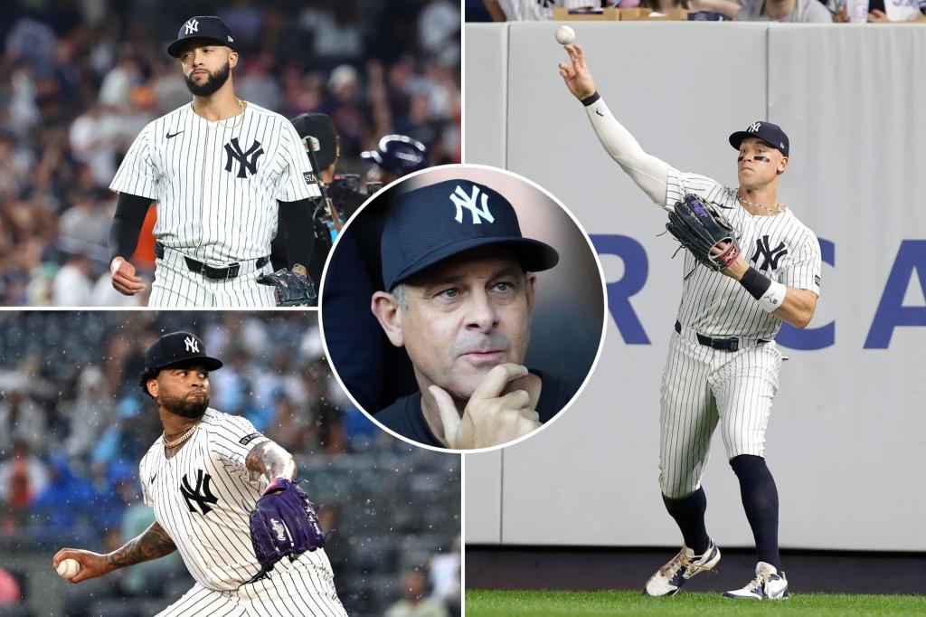 Yankees face key lineup, rotation and bullpen decisions as regular season winds down