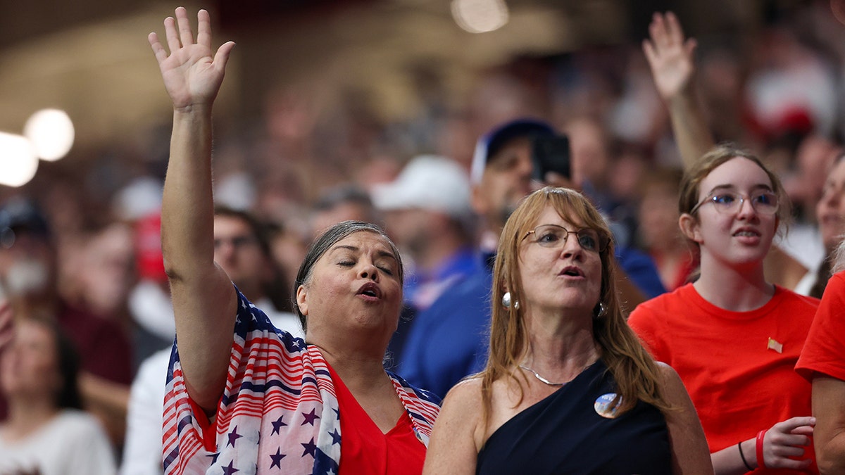 Charlie Kirk memorial attendees