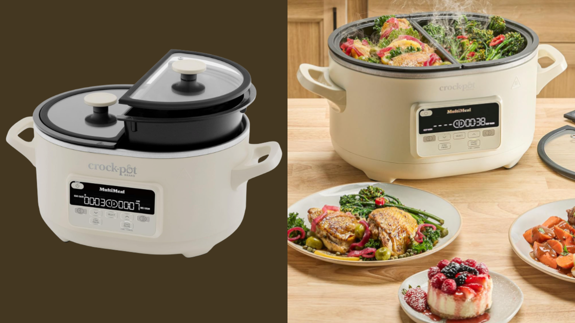 Crock-Pot’s Dual-Sided Multimeal Multicooker Lets Two Dishes Cook at Once