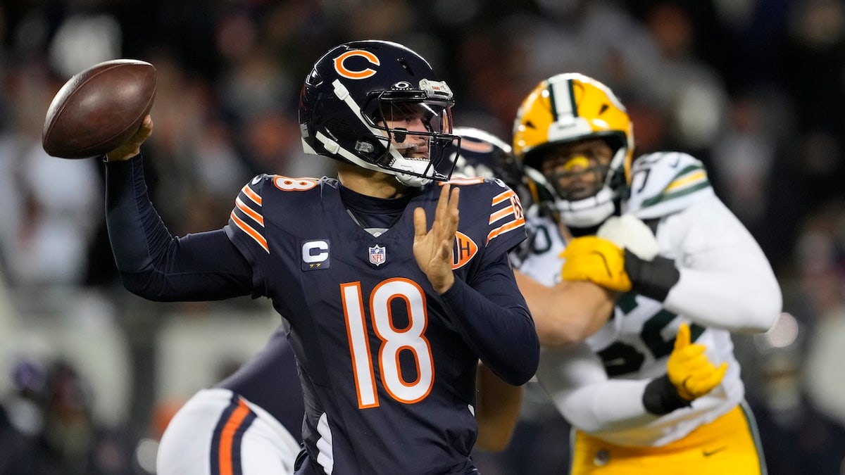 Bears celebrating OT win