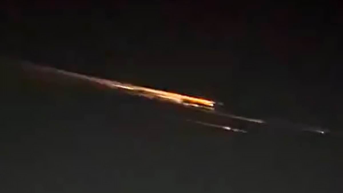 Mysterious Space Debris Spotted Over California Sparks Theories