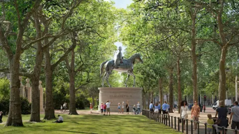 Statue of Queen Elizabeth II memorial: sculptor aims to capture grandeur and dignity