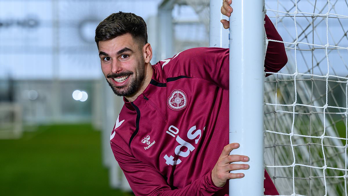 Braga's rise at Hearts fuels title bid as he closes in on Shankland