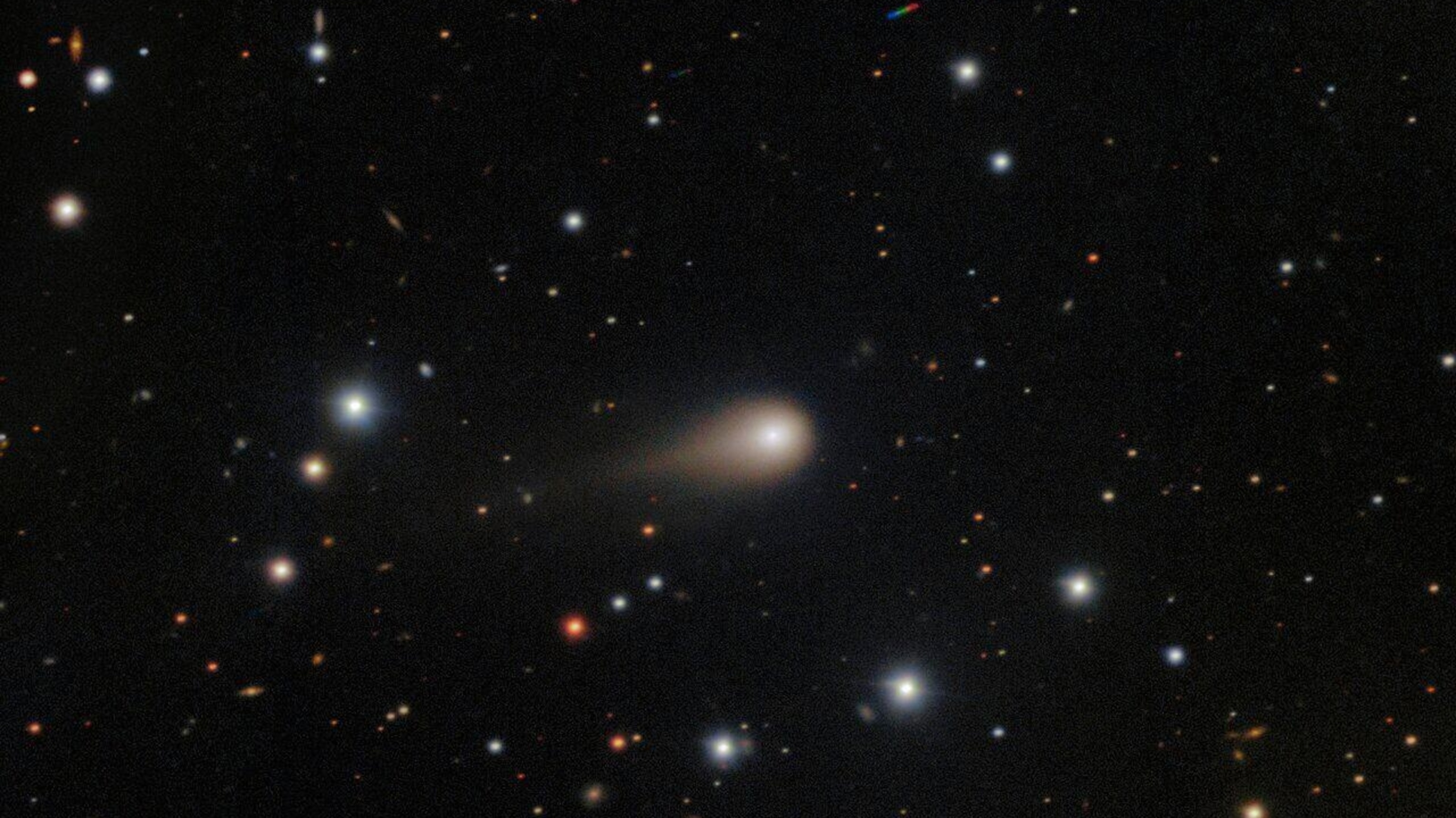 Telescope images show growing tail on interstellar comet 3I-Atlas