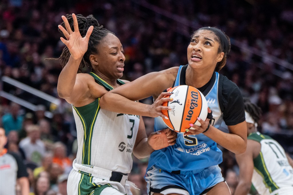 Chicago Sky forward Angel Reese