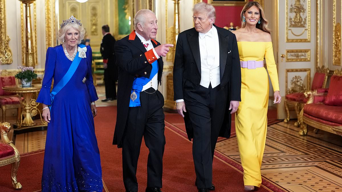 King Charles hails AUKUS as Trump visits Windsor, warns against tyranny