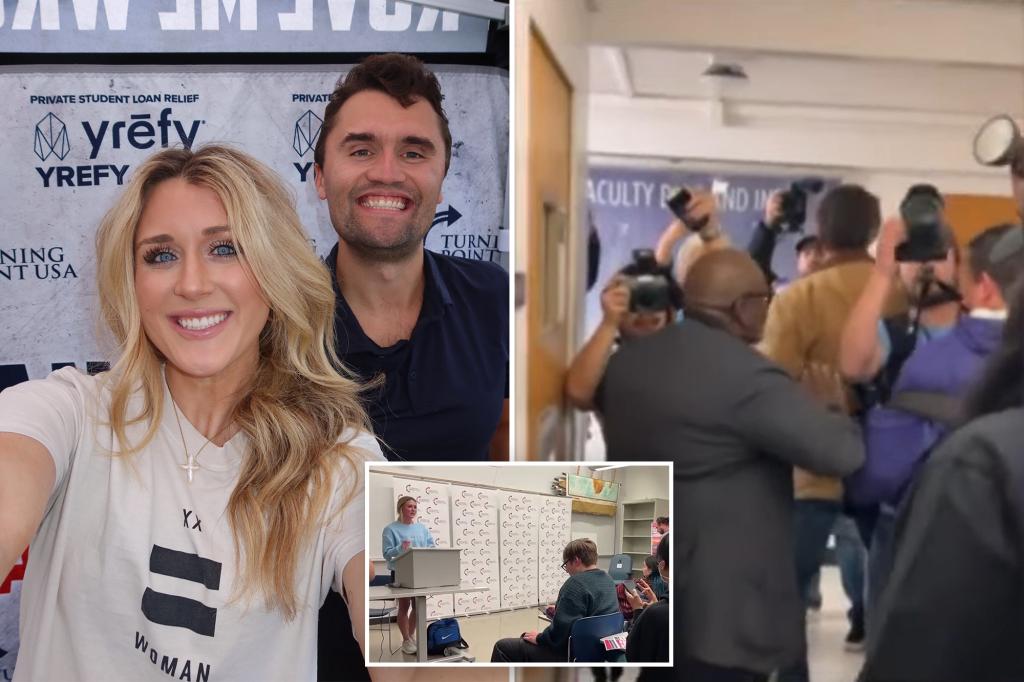 Riley Gaines details threats to conservatives on college campuses amid Charlie Kirk's death