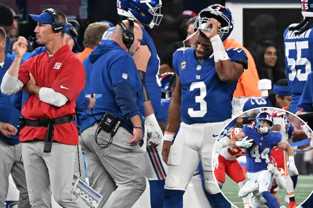 Giants fall to Chiefs 22-9 as home-field issues and third-down woes dominate in Week 3