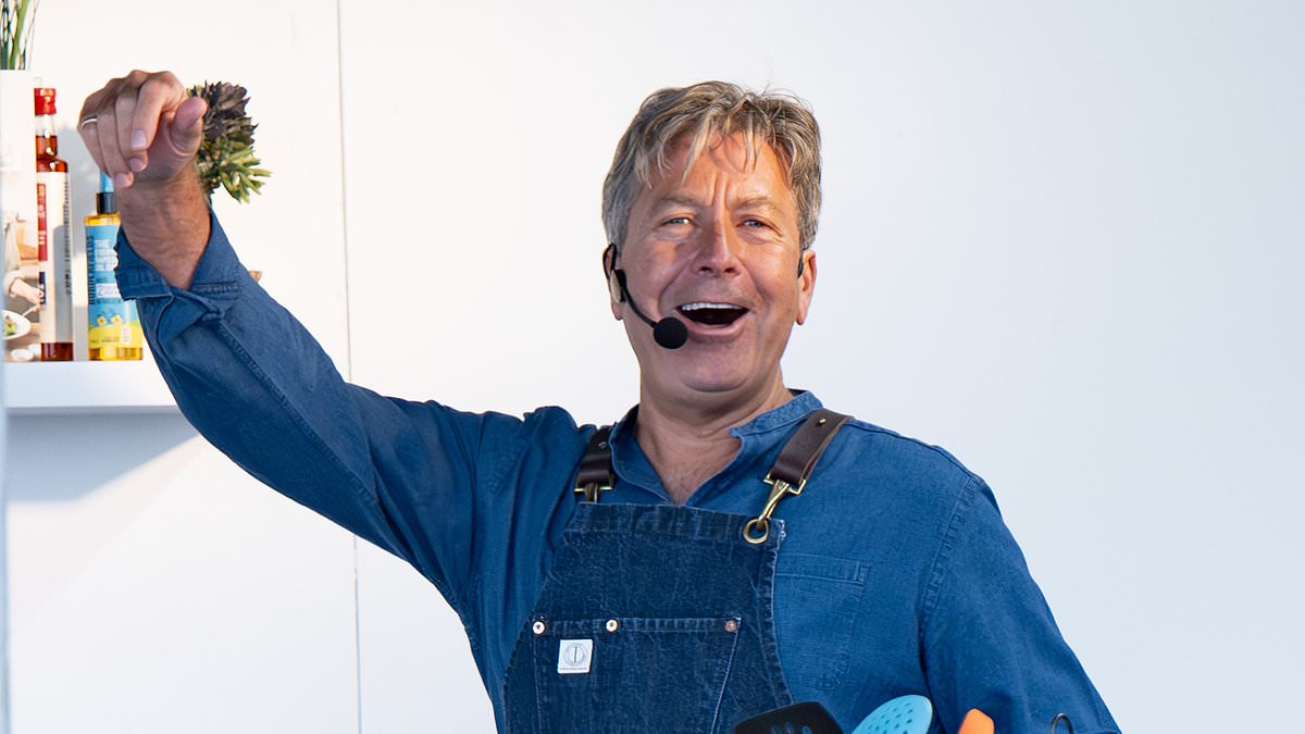 John Torode makes first public appearance since MasterChef sacking at Nottinghamshire food festival