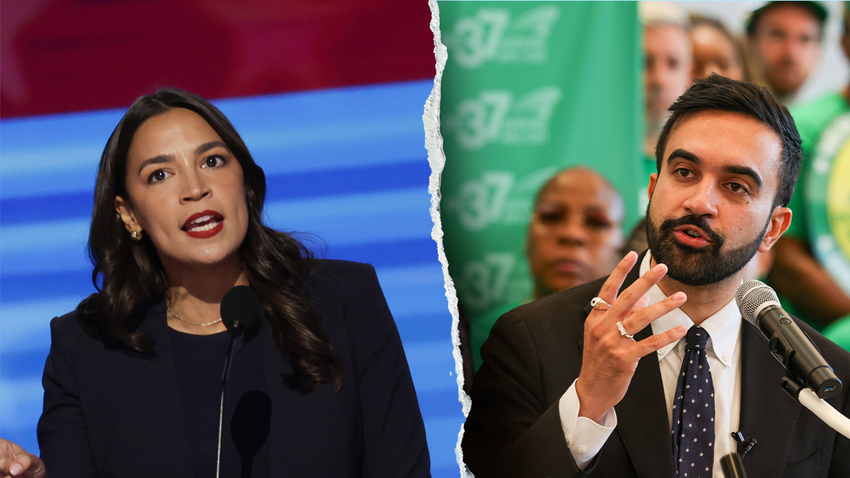 AOC and Mamdani campaign image