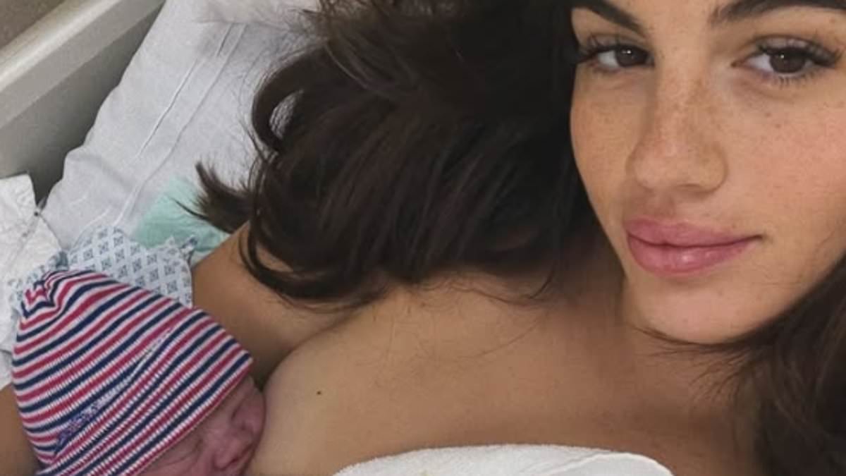 Sophia Peschisolido welcomes second son with fiancé Frankie Makin