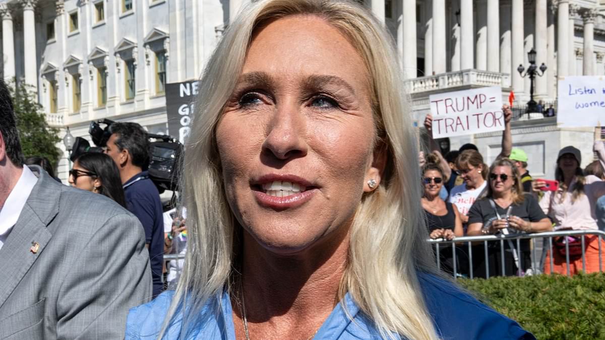 Greene posts 'not suicidal' warning as push to release Epstein files intensifies