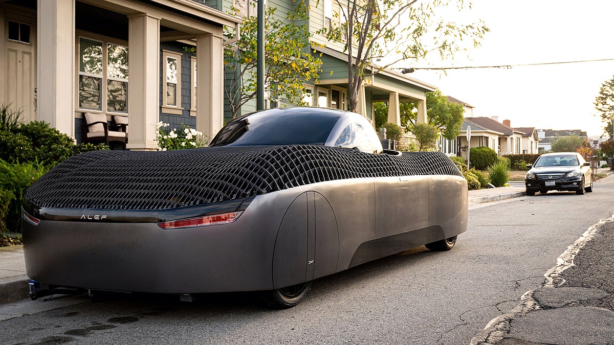 Alef car parked at an airport