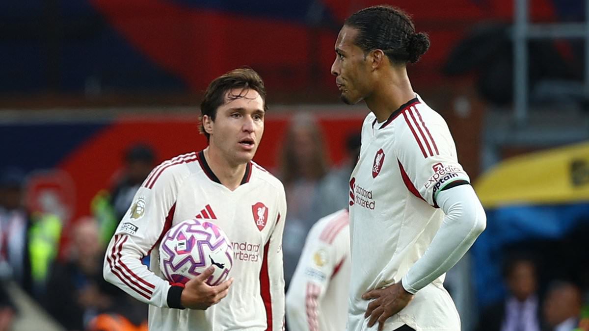 Palace 2-1 Liverpool exposes defensive gaps as Slot's patience wears thin