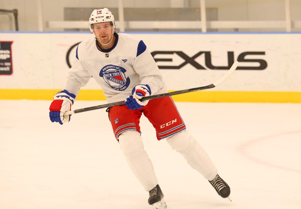 Rangers hold training at practice
