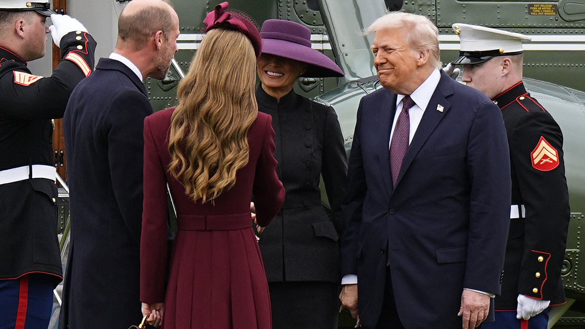 Melania Trump greets King Charles, Queen Camilla and Princess of Wales with handshake instead of curtsy