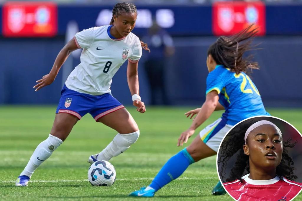 Gotham FC completes record $1.25 million transfer for Jaedyn Shaw