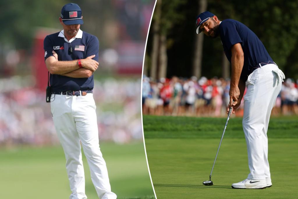 Scheffler falters as Ryder Cup Day 2 starts ugly for US at Bethpage Black