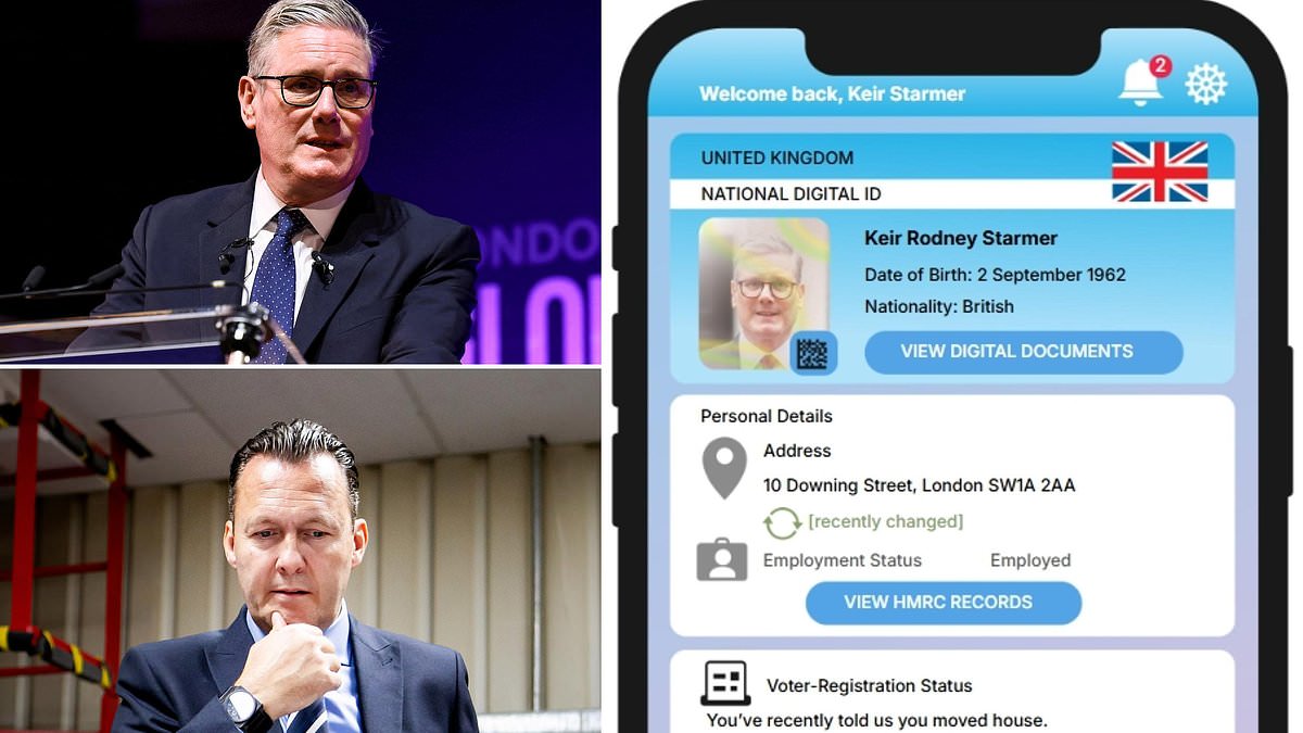 Labour's digital ID plan triggers cross-party backlash as critics warn of surveillance state