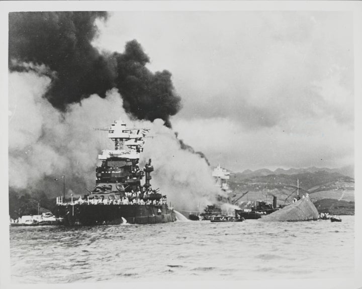 Pearl Harbor survivor salute