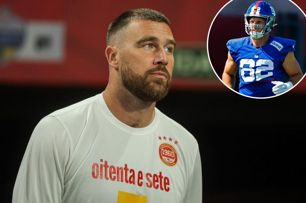 Giants’ Tight Ends Benefit From Travis Kelce’s Tight End University Ahead of Chiefs Encounter