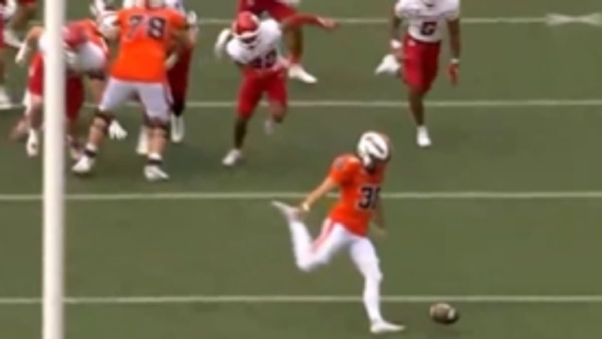 Oregon State Concedes Bizarre Touchdown as Coach Trent Bray Erupts in Live Halftime Interview