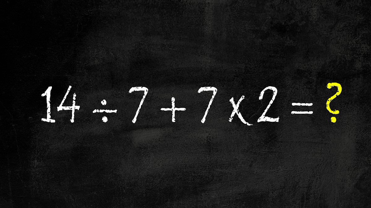 Simple arithmetic posted on X sparks debate; correct answer is 16, experts say