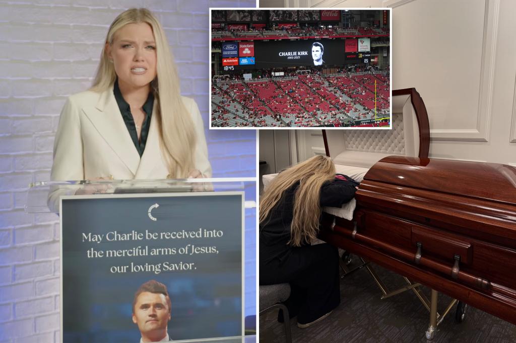Memorial for Charlie Kirk set to draw 100,000 mourners with high-security plan at State Farm Stadium