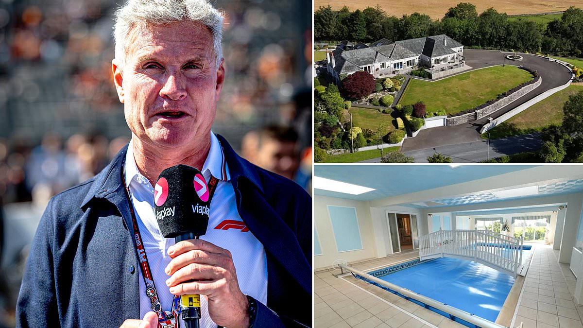 David Coulthard’s childhood home in Scotland goes on sale with pool and F1-inspired driveway