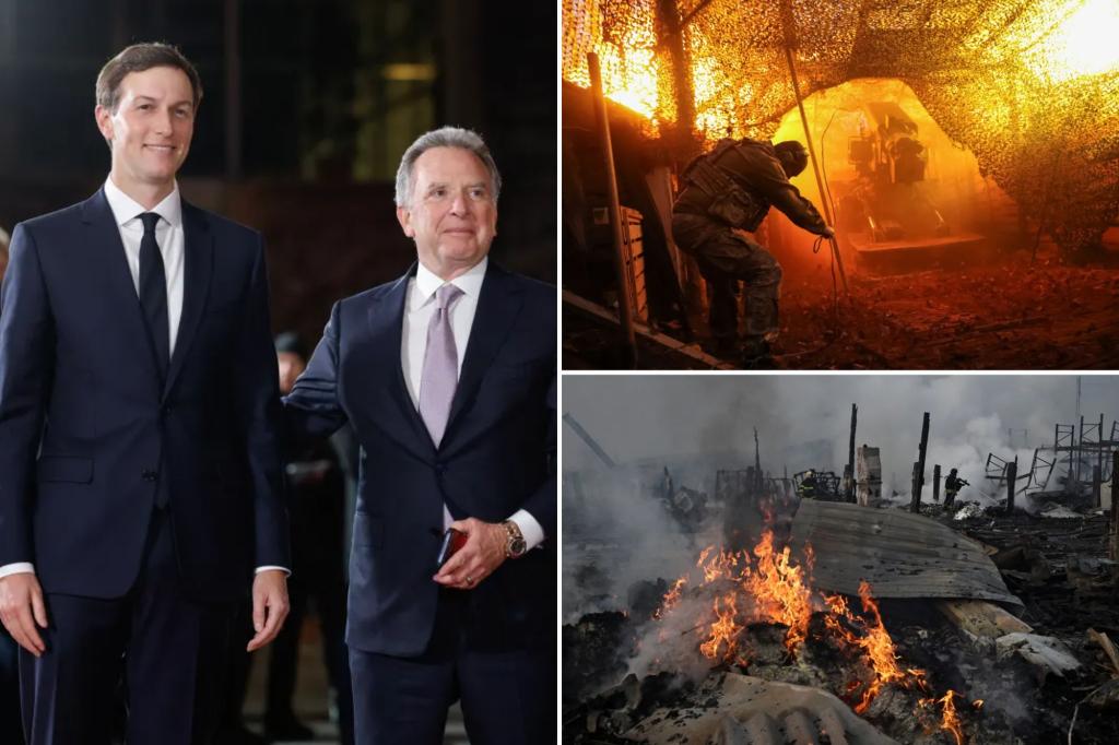 Russian envoy rejects trilateral peace-talk proposal, meets Kushner and Witkoff in Miami