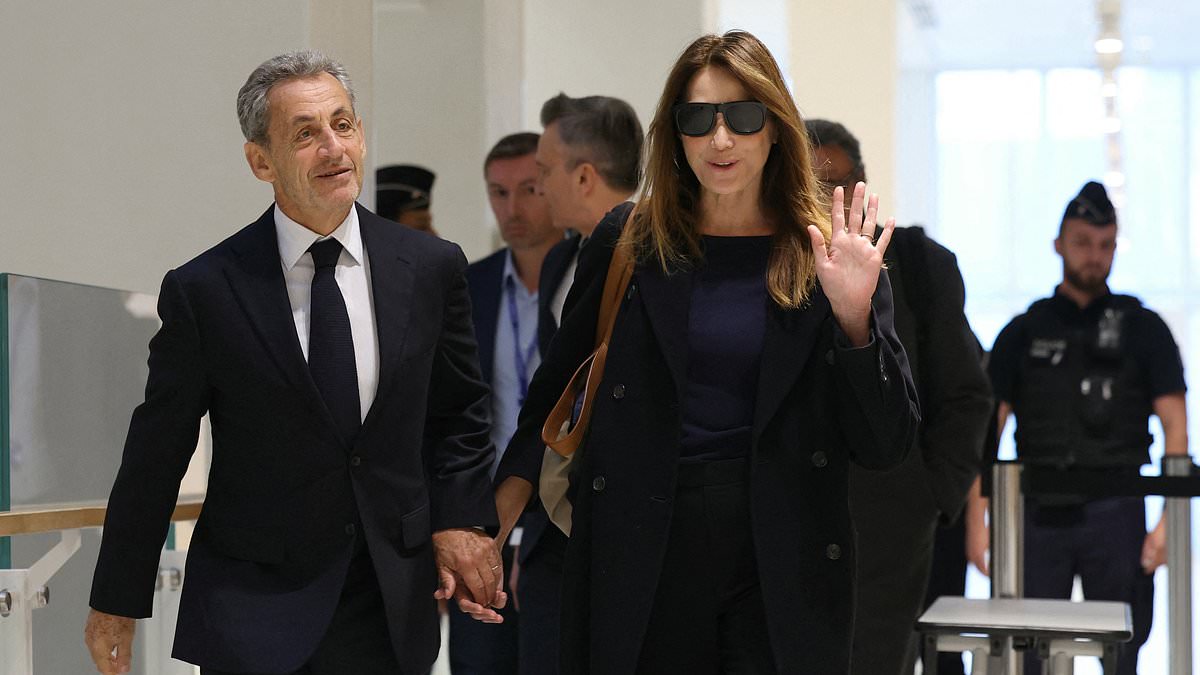Sarkozy arrives at Paris court as verdict looms in Libyan-financing case