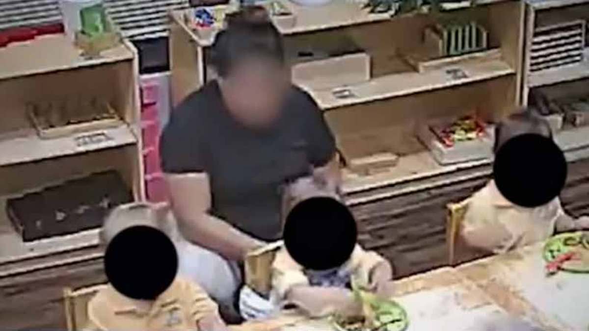 Virginia private preschool fires staffer after surveillance video shows toddler tied to chair