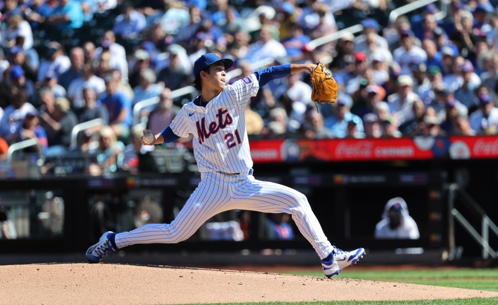 Tong's breakout outing leads Mets to series-clinching win over Padres