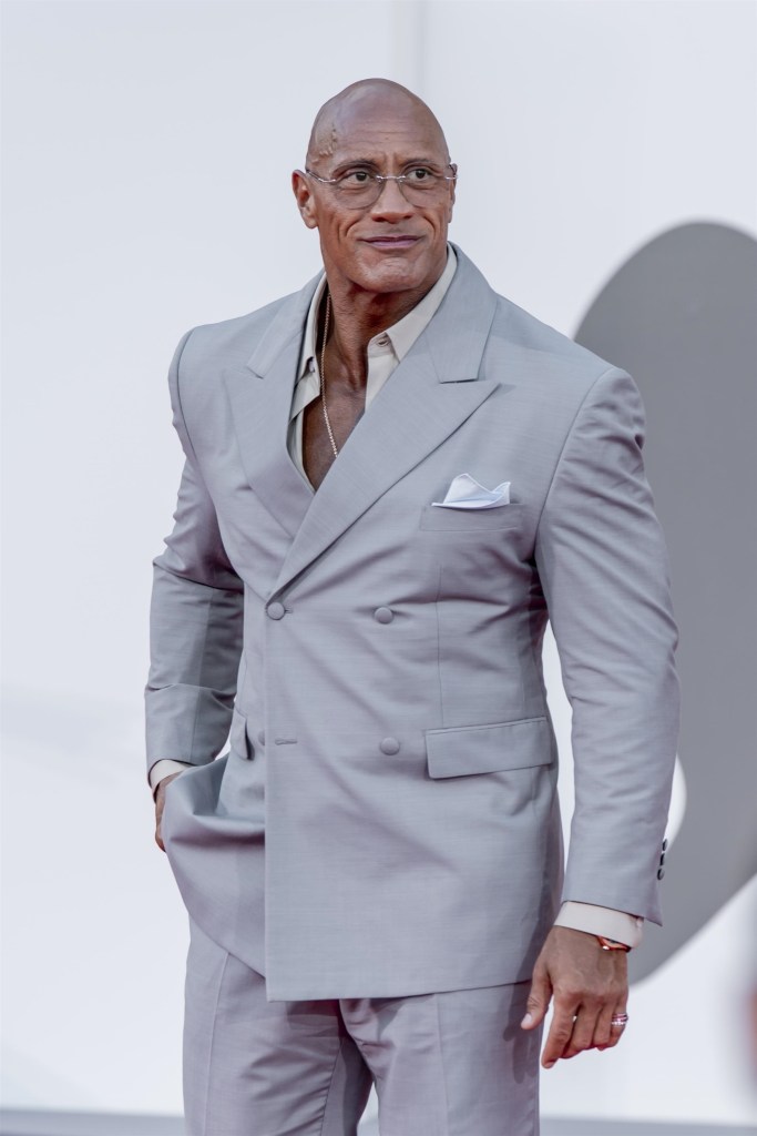 Dwayne Johnson Venice turn