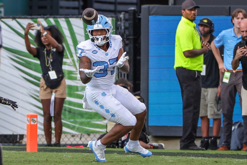 Tar Heels on the field