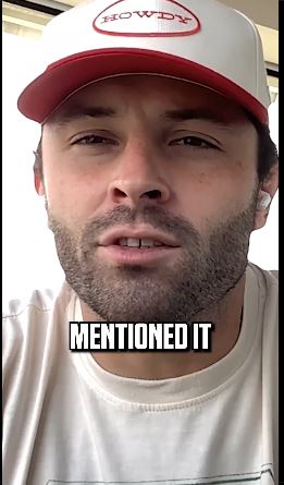 Baker Mayfield close-up