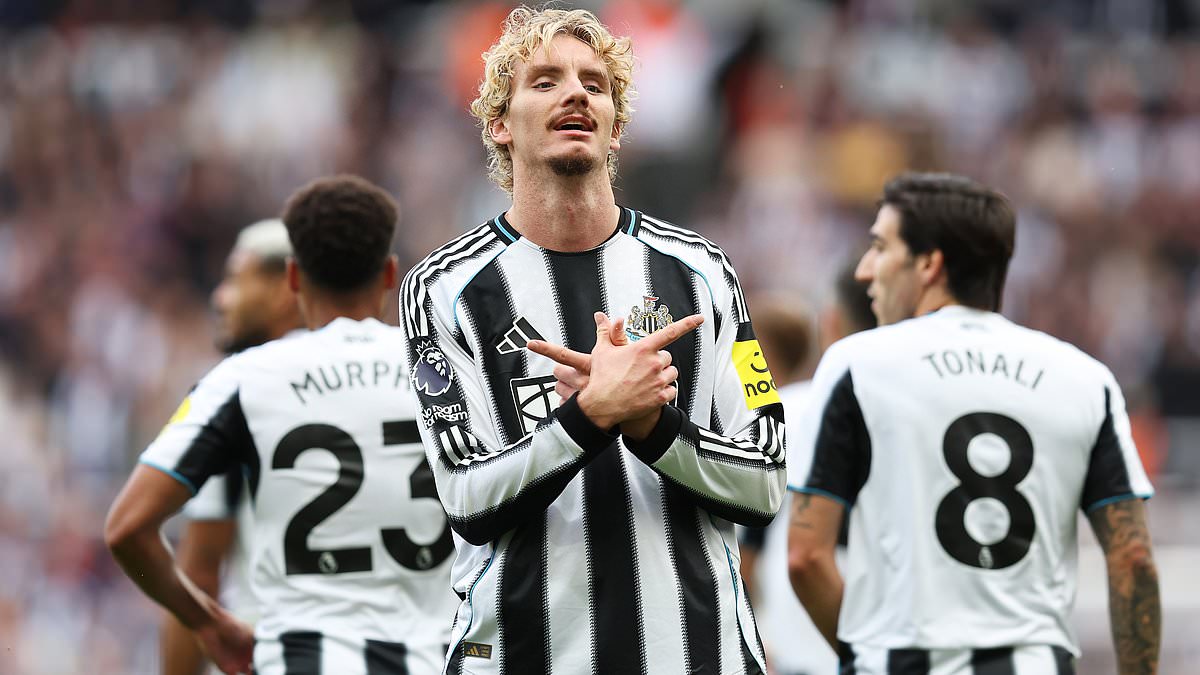 Nick Woltemade scores on Newcastle debut with towering header against Wolves